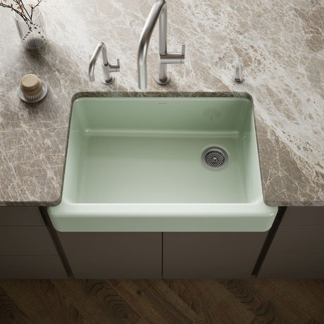 Whitehaven® 32-1/2" undermount single-bowl farmhouse kitchen sink
