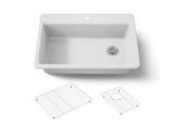 Riverby® 33" top-mount single-bowl kitchen sink