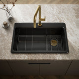Riverby® 33" top-mount single-bowl kitchen sink