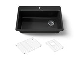 Riverby® 33" top-mount single-bowl kitchen sink