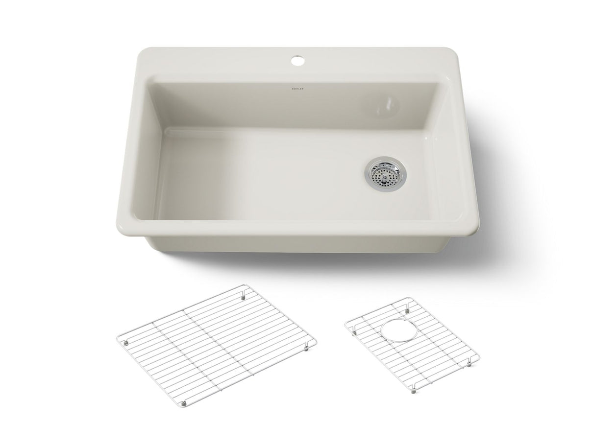 Riverby® 33" top-mount single-bowl kitchen sink