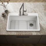 Riverby® 33" top-mount single-bowl kitchen sink