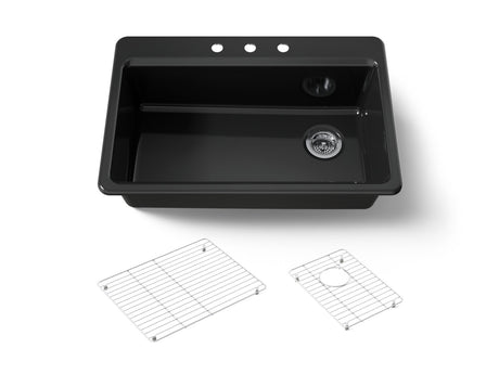 Riverby® 33" top-mount single-bowl kitchen sink