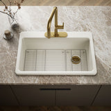 Riverby® 33" top-mount single-bowl kitchen sink