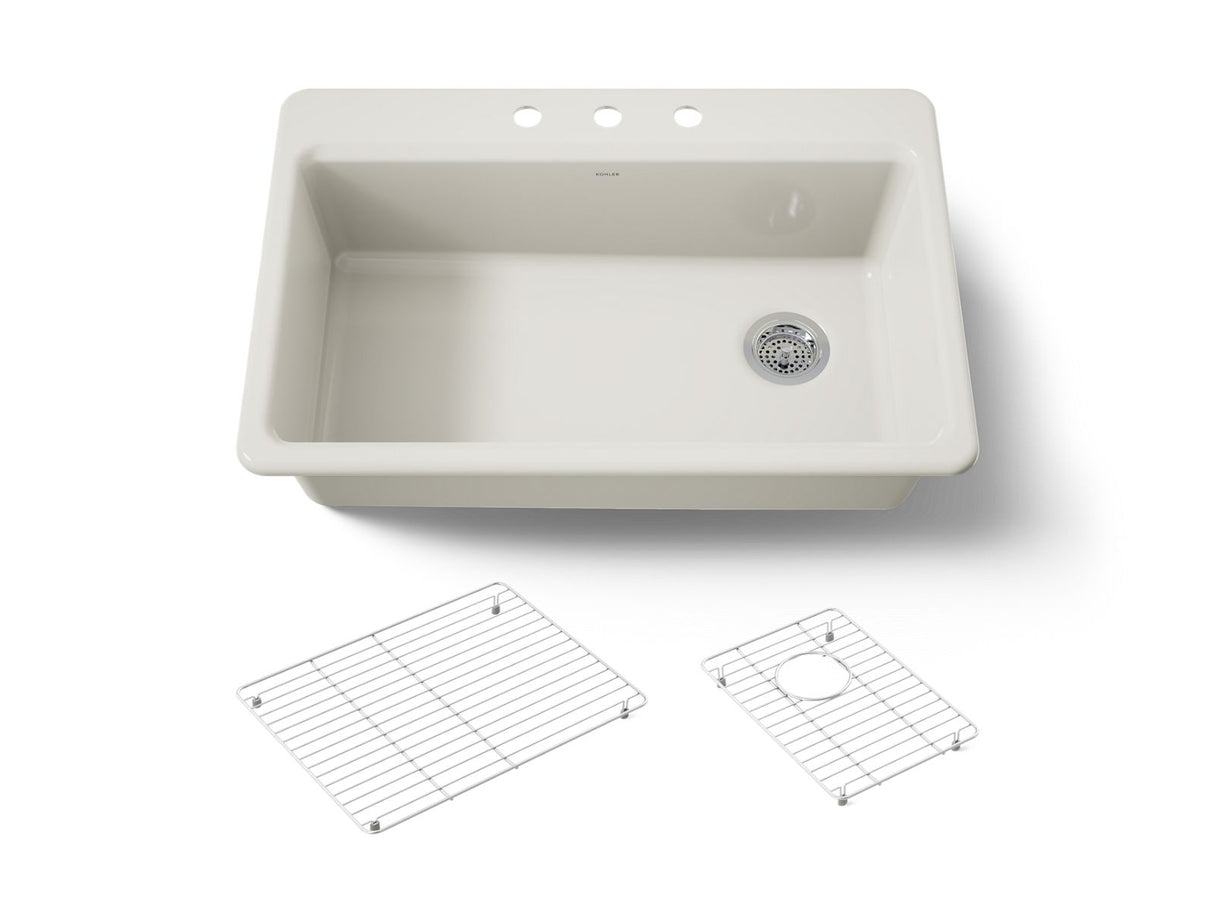 Riverby® 33" top-mount single-bowl kitchen sink