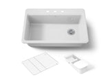 Riverby® 33" top-mount single-bowl workstation kitchen sink