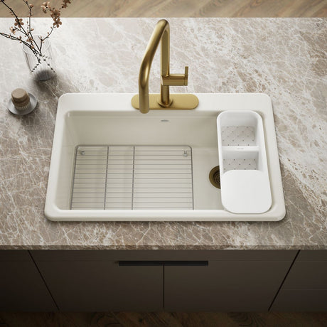 Riverby® 33" top-mount single-bowl workstation kitchen sink