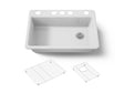 Riverby® 33" undermount single-bowl kitchen sink