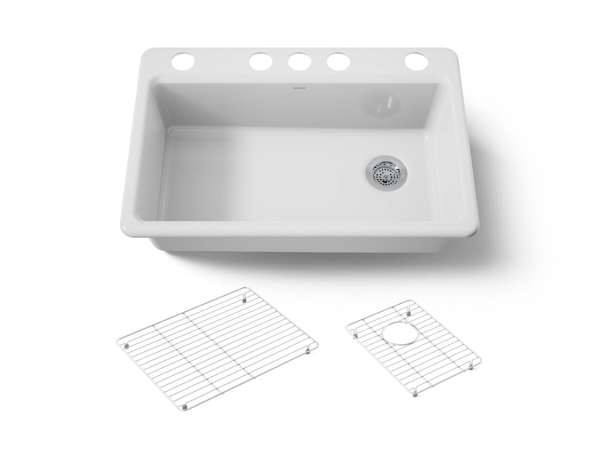 Riverby® 33" undermount single-bowl kitchen sink