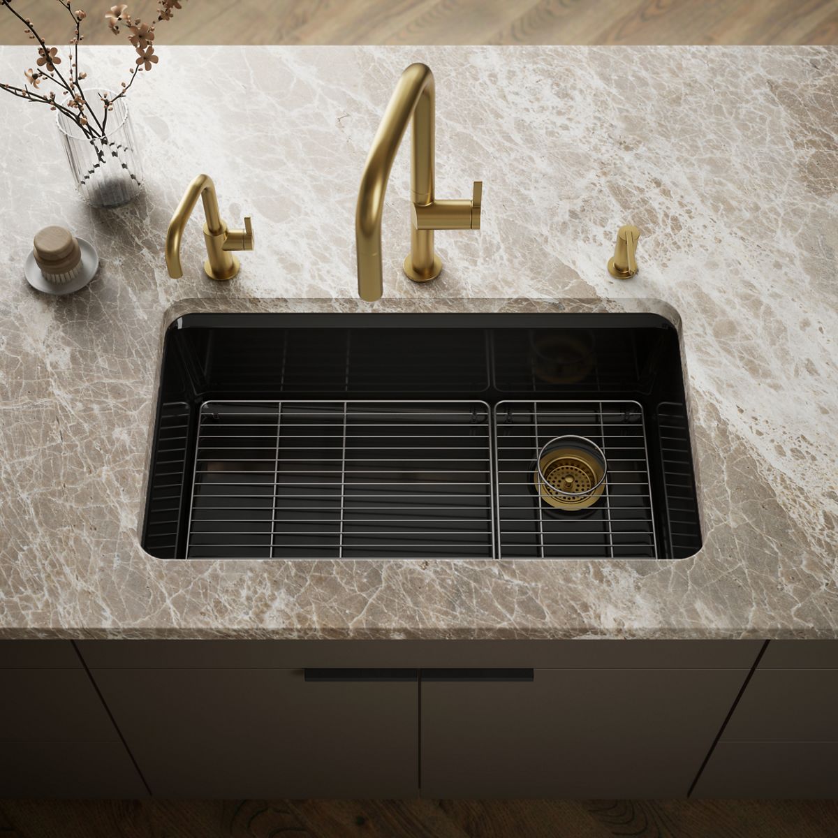 Riverby® 33" undermount single-bowl kitchen sink