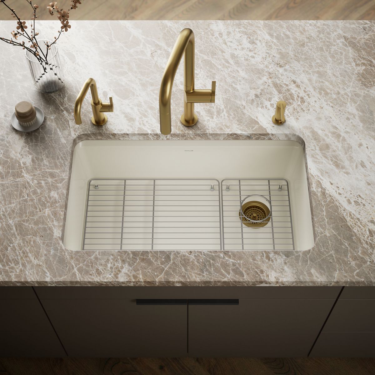 Riverby® 33" undermount single-bowl kitchen sink