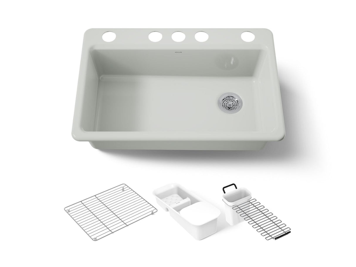 Riverby® 33" undermount single-bowl kitchen sink