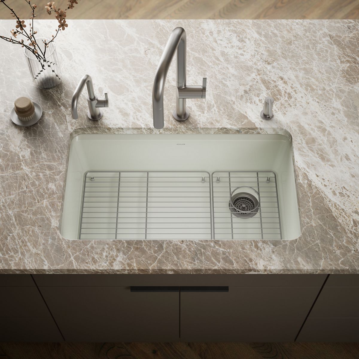 Riverby® 33" undermount single-bowl kitchen sink