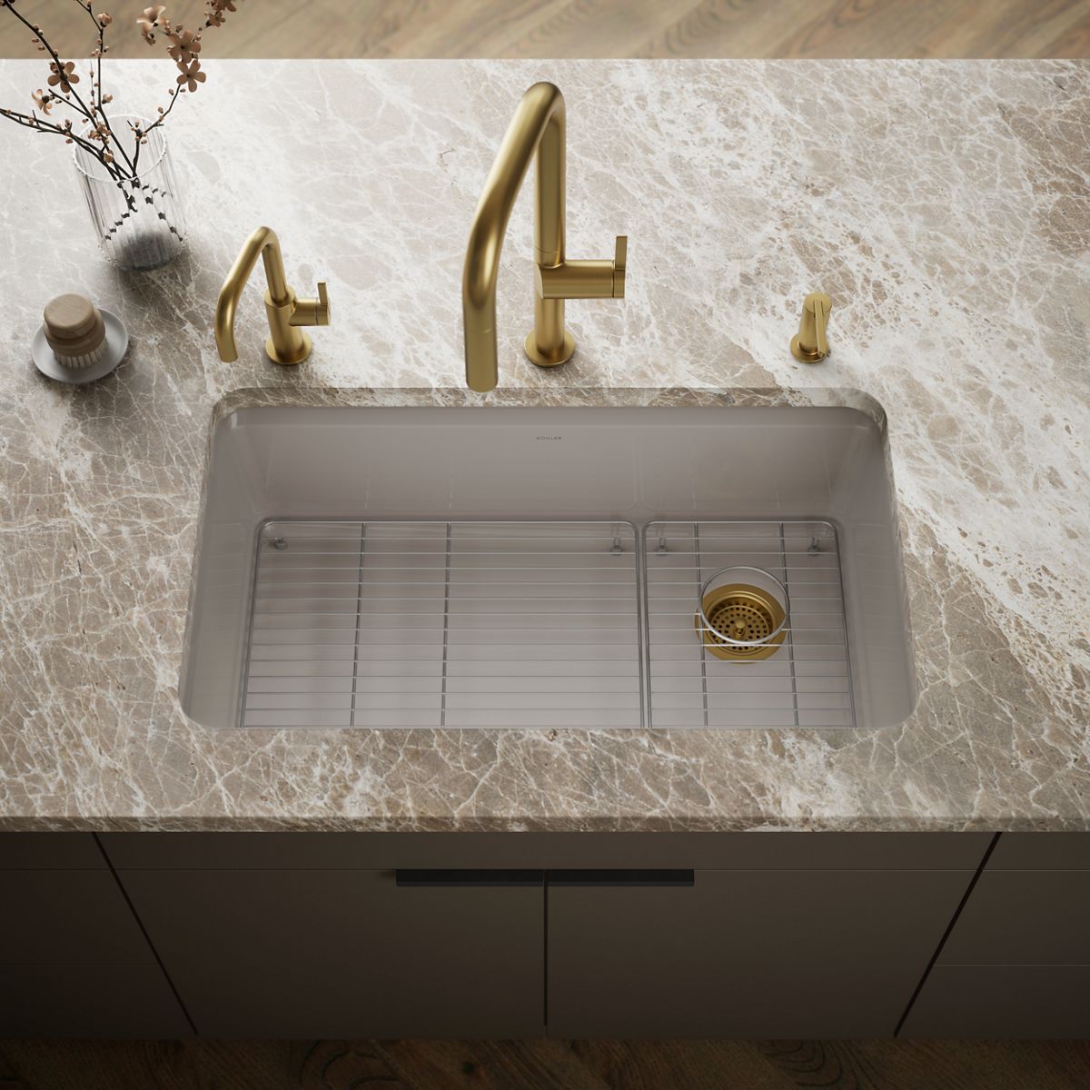 Riverby® 33" undermount single-bowl kitchen sink