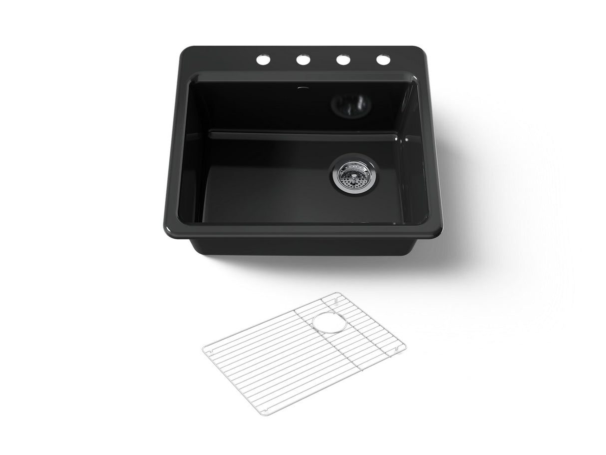 Riverby® 25" top-mount single-bowl kitchen sink