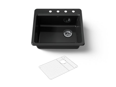 Riverby® 25" top-mount single-bowl kitchen sink