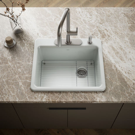 Riverby® 25" top-mount single-bowl kitchen sink