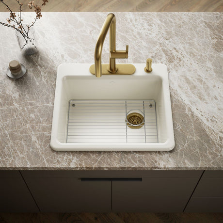 Riverby® 25" top-mount single-bowl kitchen sink