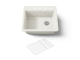 Riverby® 25" top-mount single-bowl kitchen sink
