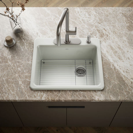 Riverby® 25" top-mount single-bowl kitchen sink
