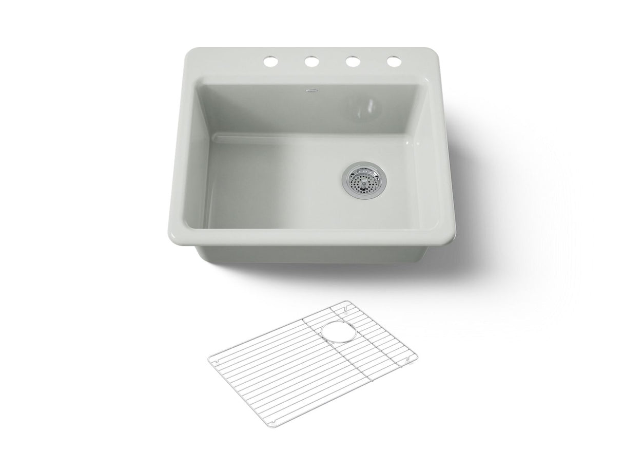 Riverby® 25" top-mount single-bowl kitchen sink