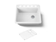 Riverby® 25" undermount single-bowl kitchen sink