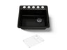 Riverby® 25" undermount single-bowl kitchen sink