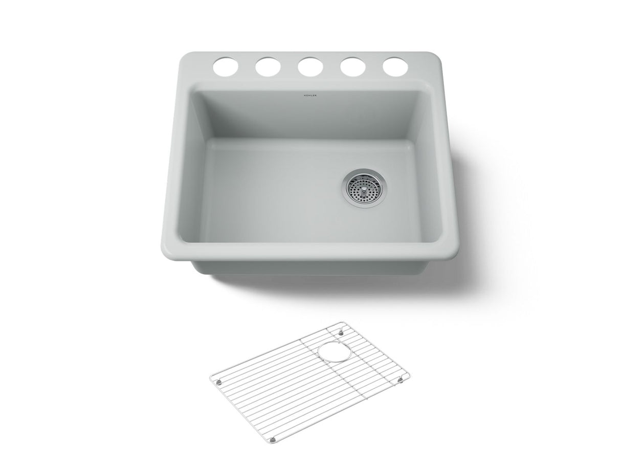 Riverby® 25" undermount single-bowl kitchen sink
