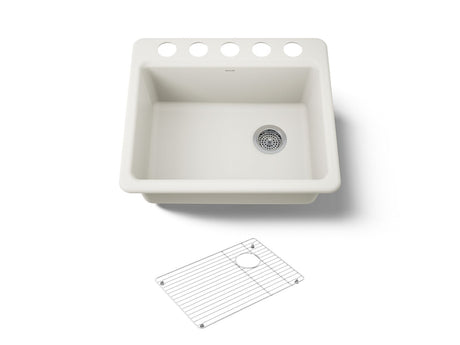 Riverby® 25" undermount single-bowl kitchen sink