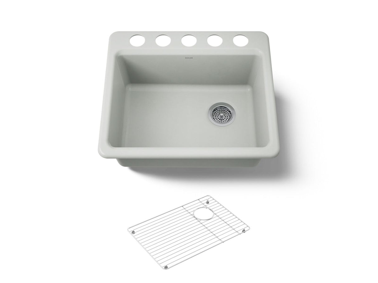 Riverby® 25" undermount single-bowl kitchen sink