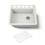 Riverby® 25" undermount single-bowl kitchen sink