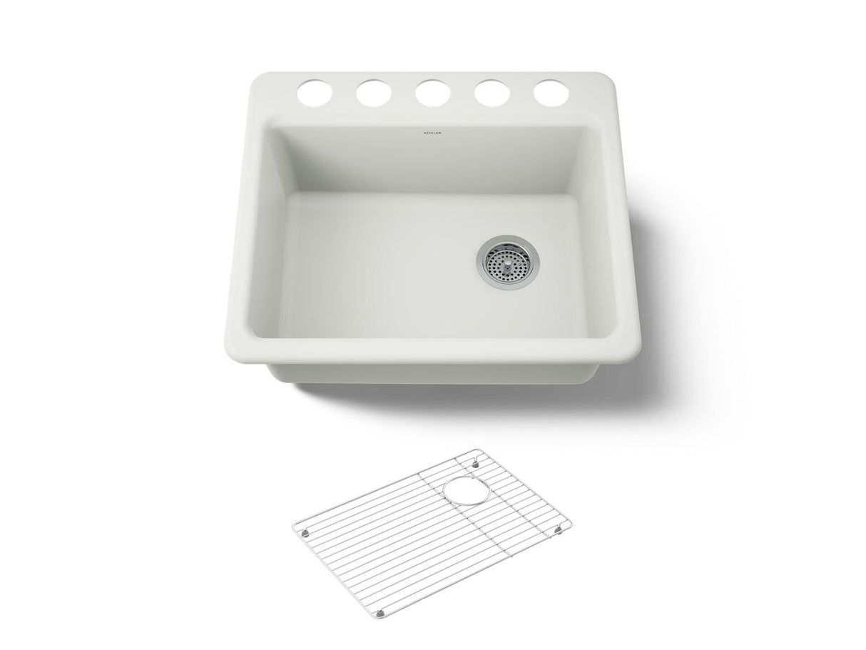Riverby® 25" undermount single-bowl kitchen sink
