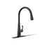 Simplice® Pull-down kitchen sink faucet with three-function sprayhead
