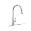Simplice® Pull-down kitchen sink faucet with three-function sprayhead