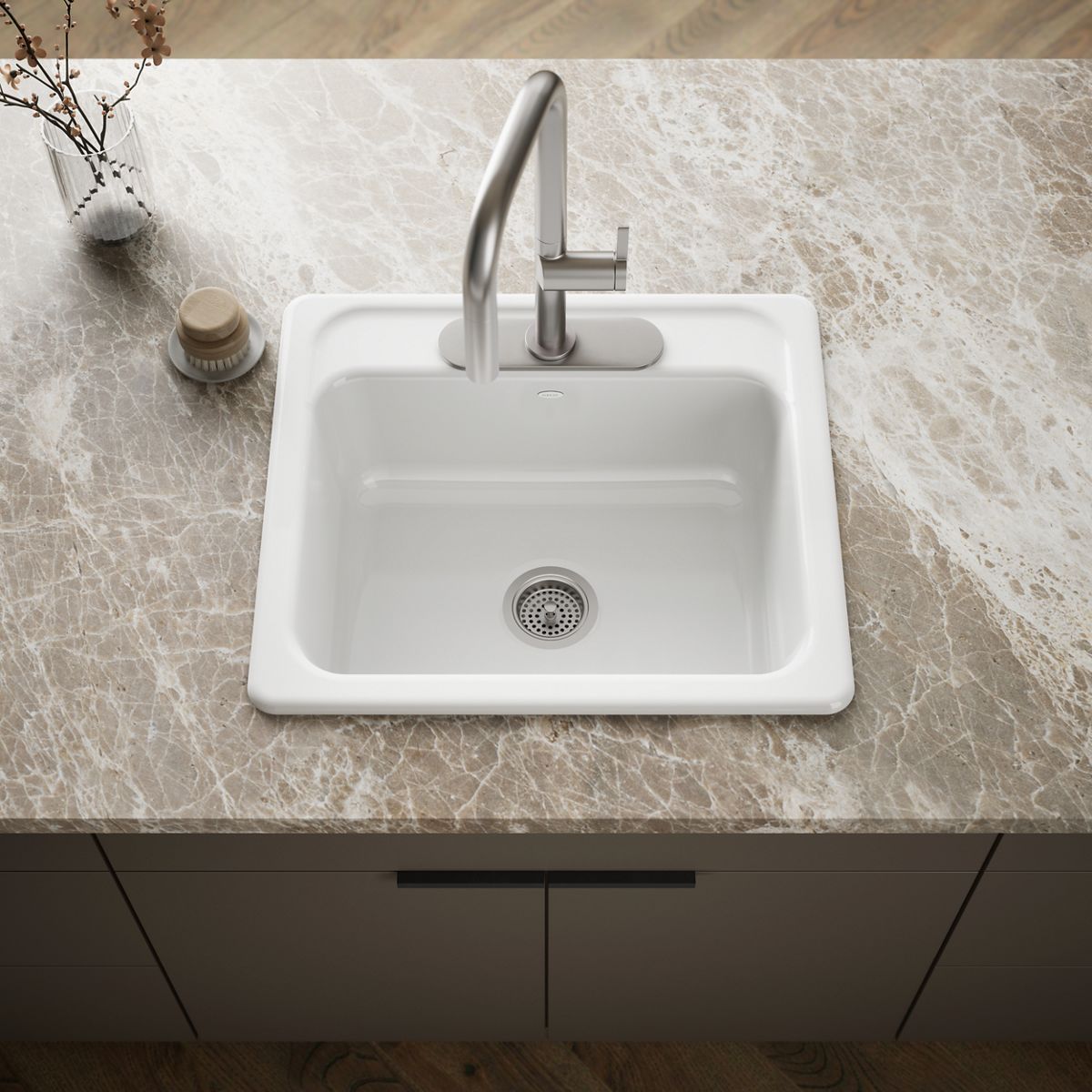 Mayfield™ 25" top-mount single-bowl kitchen sink