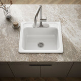 Mayfield™ 25" top-mount single-bowl kitchen sink
