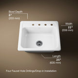Mayfield™ 25" top-mount single-bowl kitchen sink