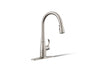 Simplice® Compact pull-down kitchen sink faucet with three-function sprayhead