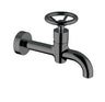 Single hole wall mount basin faucet