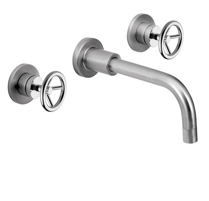 Wall mount basin faucet