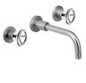 Wall mount basin faucet