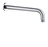 18" shower arm with round flange
