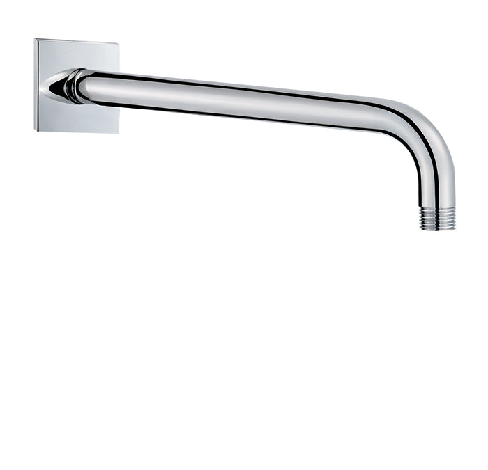 18" shower arm with square flange