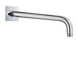 18" shower arm with square flange
