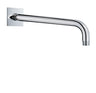 18" shower arm with square flange
