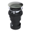 ABS Integral Waste & Overflow Euro Tip-Toe Kit with Overflow, Partially Threaded Strainer (601ET)