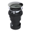 ABS Integral Waste & Overflow Euro Tip-Toe Kit with Overflow, Partially Threaded Strainer (601ET)