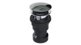 ABS Integral Waste & Overflow Euro Tip-Toe Kit with Overflow, Partially Threaded Strainer (601ET)