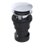 ABS Integral Waste & Overflow Euro Tip-Toe Kit with Overflow, Partially Threaded Strainer (601ET)