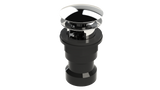 ABS Integral Waste & Overflow Clicker® Kit with Overflow, Partially Threaded Strainer (601Q)